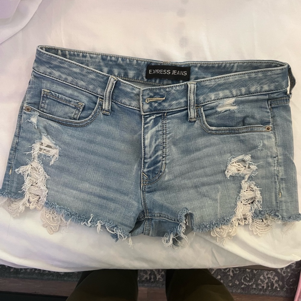 Łące Jean shorts